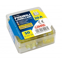Confezione 50 fusibili lamellari 12/32V - 20A