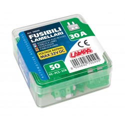 Confezione 50 fusibili lamellari 12/32V - 30A