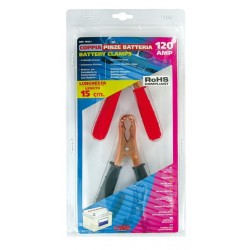 Coppia pinze batteria - 15 cm - 120A