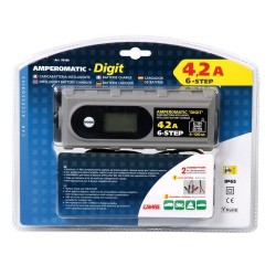 Amperomatic Digit caricabatteria intelligente 6/2012V - 0.8/4.2A