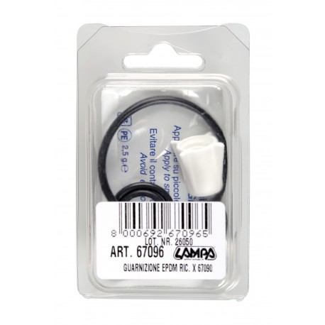 Kit ricambi e guarnizioni in Epdm per art. 67090