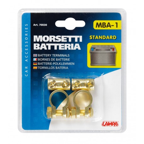 Coppia morsetti batteria standard