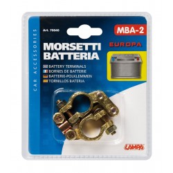 Coppia morsetti batteria modello Europa