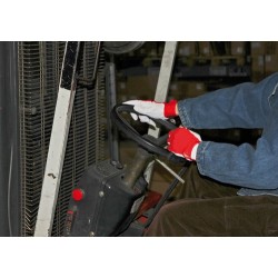 Guanti in pelle fiore di maialino - 9