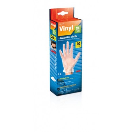 Guanti in vinile - 20 pz