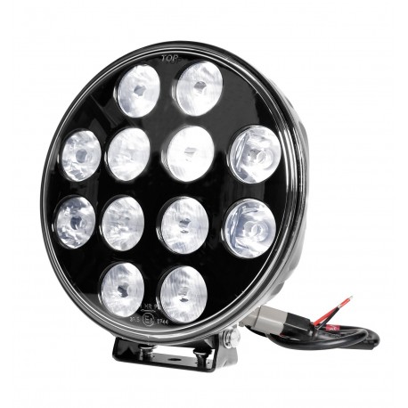 Orion proiettore supplementare a 12 Led - 9/36V - diametro 215 mm - nero