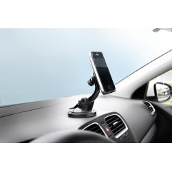 Base adesiva rotante da cruscotto diametro 80 mm