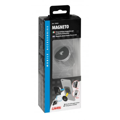 Magneto porta telefono magnetico a clip