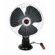 Chrome-fan ventilatore con ventosa diametro 8 - 24V