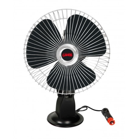 Chrome-fan ventilatore con ventosa diametro 8 - 24V