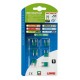 Smart Led set 6 micro-fusibili lamellari con spia a led 12/32V - 30A