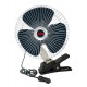 Chrome-Fan ventilatore diametro 8 - 24V