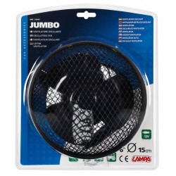Jumbo ventilatore oscillante diametro 6 - 12V