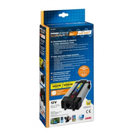 Power Inverter PSW600 trasformatore a onda sinusoidale pura 12V - 230V
