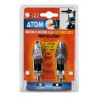 Atom indicatori di direzione - 12V LED - Carbon