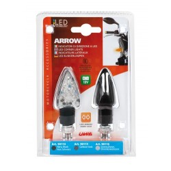 Arrow-2 indicatori di direzione a Led - 12V LED - nero