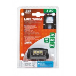 Luce targa a 3 Led Smd - bianco