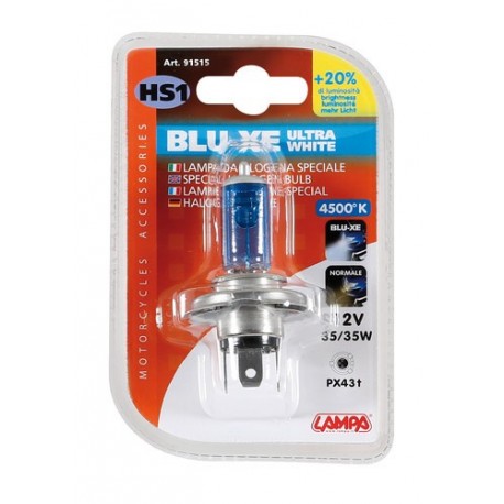 12V Lampada alogena Blu-Xe - HS1 - 35/35W - PX43t - 1 pezzo in blister