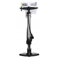 Air-Pro 1 pompa in acciaio con manometro - H 590 mm - diametro 38 mm