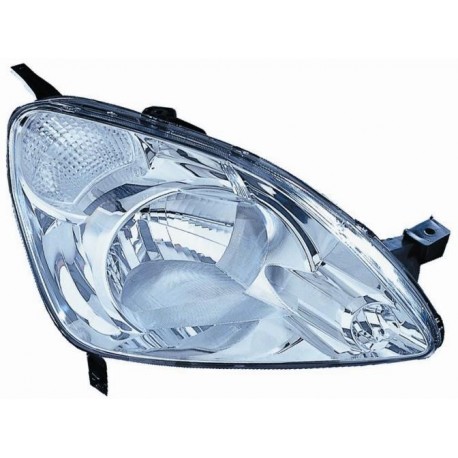 Faro proiettore H4 regolazione elettrica passeggero - dx