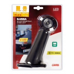 Ilumia luce perimetrale a 2 Led 24V - 60 - Flex - Destra