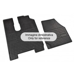 Set tappeti su misura in gomma