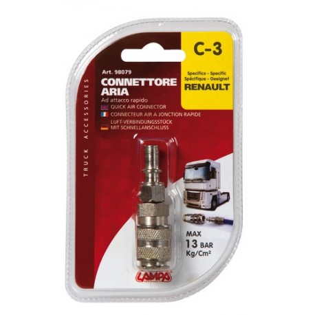 Connettore aria ad attacco rapido - Renault