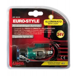 Euro-Style kit accendisigari illuminato 24V