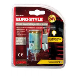 Euro-Style presa accendisigari illuminata 24V
