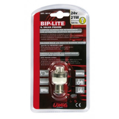 Bip-Lite Lampadina retromarcia con avvisatore acustico 24V 21W