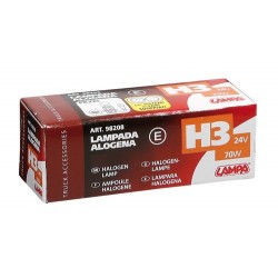 24V Lampada alogena - H3 - 70W - PK22s - 1 pezzo - Scatola