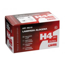 24V Lampada alogena - H4 - 75/70W - P43t - 1 pezzo - Scatola