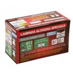 24V Lampada alogena Blu-Xe - H11 - 70W - PGJ19-2 - 1 pezzo - Scatola