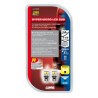 24V Hyper-Led 12 - 4 SMD x 3 chips - T10 - Bifocus - W2.1x9.5d - Blu - Doppia polarita' - Resistenza incorporata