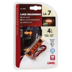Luce perimetrale a 4 Led 24V - Arancio