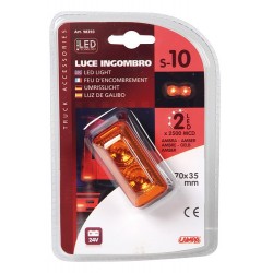 Luce ingombro a 2 Led 24V - Arancio