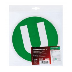 Contrassegno adesivo - U - Veicolo ecologico