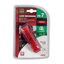 Luce ingombro a 4 Led 24V - rosso