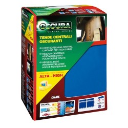 Oscura tende centrali per camion cabina alta - Blu