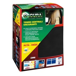 Oscura tende centrali per camion cabina alta - nero