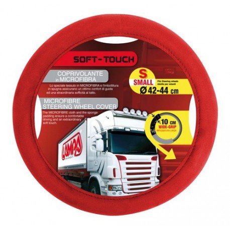 Soft Touch coprivolante - S - diametro 42/44 cm - rosso