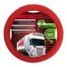Soft Touch coprivolante - L - diametro 46/48 cm - rosso
