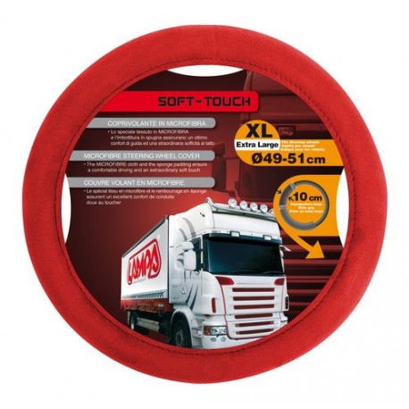 Soft Touch coprivolante - XL - diametro 49/51 cm - rosso