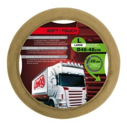 Soft Touch coprivolante - L - diametro 46/48 cm - beige