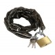 Catena antifurto con lucchetto - 90 cm