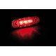 Luce da incasso a Led 24V - rosso
