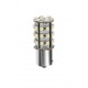 24/28V Hyper-Led 39 - 39 SMD x 1 chips - P21W - BA15s - 1 pezzo in blister - bianco - Doppia polarita'