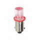 24V Micro lampada 1 Led - T4W - BA9s - rosso