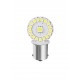 24/28V Hyper-Led 102 - 34 SMD x 3 chips - P21W - BA15s - bianco