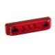 Luce perimetrale a 4 Led 24V - rosso